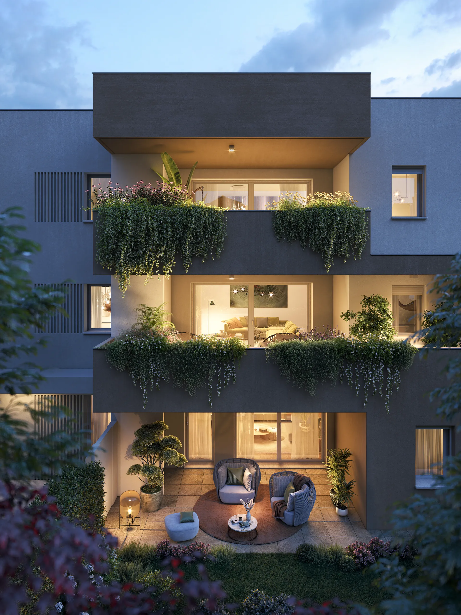 Facciata design contemporaneo Veneto Piove di Sacco